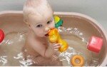 Bébé est dans le bain ? Ne vous éloignez jamais !