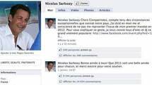 Le compte Facebook de Nicolas Sarkozy piraté, le temps d'annoncer une non-candidature en 2012